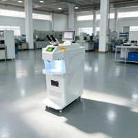 Machine de soudage au laser YAG 200W pour la soudure de bijoux en or et en argent, bagues, bracelets, prothèses dentaires