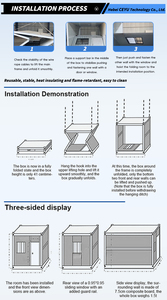 Maison conteneur préfabriquée moderne pliable et respirante de 20 pieds avec garantie de 5 ans et service d'expédition pour résidences, hôtels et commerces - Product Image 6