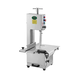 GOOPIKK 120V 1650mm Blade Counter top Band Fleischs äge 1.5KW Edelstahl Knochens äge maschine für Metzger Einfach zu bedienen und zu reinigen