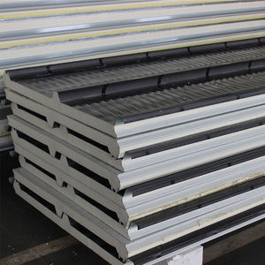 Système de connexion de panneaux sandwich en acier à rainures et languettes pour entrepôts frigorifiques, salles blanches, installations médicales, ateliers, hôtels - Product Image 3