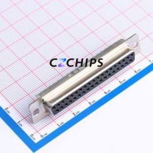 D-SUB-37F-HJBJ D-Sub/VGA Connector Through hole Component (THT) Connector ( Total Number of PINs: 37P ) - Product Image 1