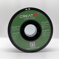 Filament d'imprimante 3D Creat3D en nylon et fibre de carbone, haute résistance, 1,75 mm, 1 kg/rouleau, PA6-CF