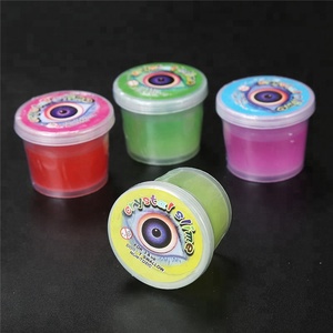 Wholesale Popular Eco-friendly PVC Color Crystal Mud Toy Mini <b>Slime</b> Container 4-5CM <b>Slime</b> Making <b>Kit</b> for Kids - Product Image 3