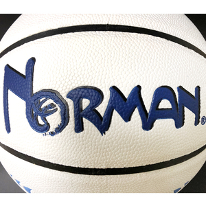 Ballon de <span class=keywords><strong>basket</strong></span> en cuir <span class=keywords><strong>blanc</strong></span> personnalisé avec votre logo, taille 7 - Product Image 6