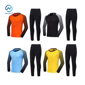 Sublimación personalizada gran oferta fútbol <span class=keywords><strong>portero</strong></span> Jersey barato hombres manga larga fútbol uniforme Club entrenamiento fútbol desgaste - Product Image 4