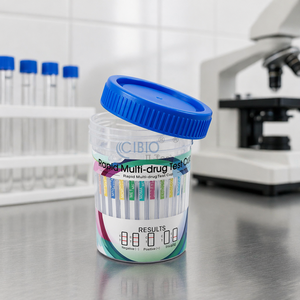 Test de dépistage multi-drogues urinaire à 22 paramètres : détection d'AMP, <span class=keywords><strong>OPI</strong></span>, MET, BZO, COC, THC, BAR, PCP, Tra, Ket, K2, Fyl, ETG, Kra et Xyl - Product Image 6