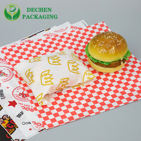brown wrapping paper roll for food wax packaging