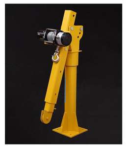 Kran yang Dipasang di Kendaraan, Kran yang Dipasang di Truk dengan Kapasitas Angkat 1 Ton, 12V/24V untuk Kendaraan, Kran Angkat Kecil yang Dapat Dipindahkan, Kran Jib Truk. - Product Image 5