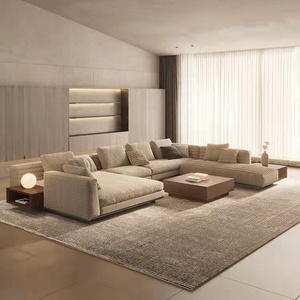 <span class=keywords><strong>Sofa</strong></span> Cho Biệt Thự Kích Thước Lớn Thiết Kế Mới Thoải Mái Đồ Nội Thất Phòng Khách <span class=keywords><strong>Sofa</strong></span> Nhung Hình Chữ U Hiện Đại Kiểu Mô-đun <span class=keywords><strong>Sofa</strong></span> Da - Product Image 5