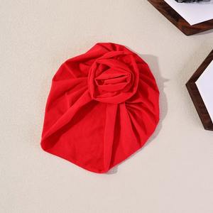 Turban pour bébé de haute qualité, printemps et automne, fleurs, grande taille, couleur bonbon, turban pour bébé <span class=keywords><strong>fille</strong></span>, turbans pour bébé, cadeau de <span class=keywords><strong>naissance</strong></span>, accessoires pour cheveux - Product Image 4