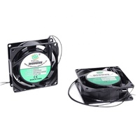 Ventilateur axial 8025 220V AC à direction d'air réglable pour la ventilation d'atelier, fonctionnement continu, service ODM, montage sur panneau
