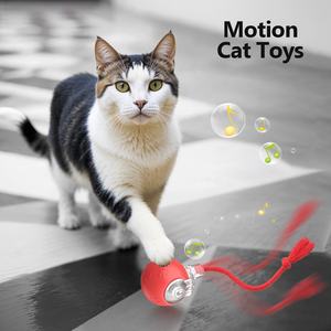 Akıllı yerçekimi kedi oyuncak top halat komik interaktif elektrik kedi oyuncak için sıkıntı kabartma Amazon butik Pet oyuncak köpekler için - Product Image 3