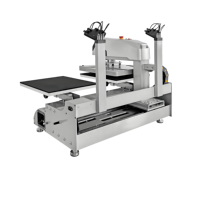 Presse à chaud entièrement automatique B2-2S AT100 avec double base et système de pression électrique pour la personnalisation de vêtements