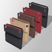 Console de voiture multifonctionnelle en cuir PU, poche latérale, organisateur de remplissage d'espace de siège pour téléphones portables, cartes, portefeuilles, clés