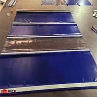 Puerta Rápida Enrollable de PVC Industrial Personalizada, de Alta Velocidad, Bajo Ruido, Superficie Acabada, Automática, para Sótano, Almacén, Sala Limpia