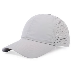 Wholesale Manufacturer Unisex Quick Drying Laser Cutting Hole Drilled Baseball <b>Waterproof</b> <b>Hat</b> for Men - Product Image 4