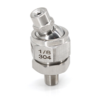 Raccord universel sphérique réglable en acier inoxydable 304, raccord de buse pivotante ZSPJ pour système d'extinction d'incendie et de refroidissement