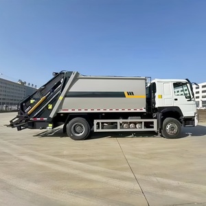 Camion compacteur de déchets Sinotruk HOWO 4X2 16m3, camion de collecte de déchets, camion compresseur de déchets - Product Image 6