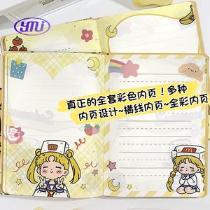 Carnet A5 à couverture rigide Sailor Moon French Fries: Anime Full Color Art Diary Gift - Product Image 4