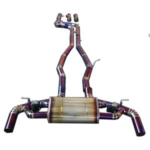 Tubería de silenciador de escape de titanio a precio de fábrica para Toyota Supra 3,0 T A90 año 2019 para presentar con válvulas - Product Image 6