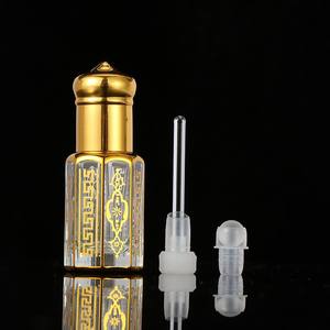 Botella de perfume de aceite esencial de anís estrellado portátil personalizada galvanoplastia estampado en caliente tapa de plástico roll-on botellas vacías - Product Image 4