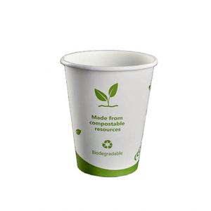 Gobelets en papier à paroi simple, durables, anti-fuite, 12 oz, 90 mm, compostables, pour vente à emporter, emballage en vrac, 50 pièces par sac, pour distributeurs automatiques - Product Image 3