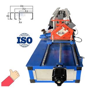 छत ट्रस बनाने मशीन स्टील ट्रैक लाइट कील टोपी सी यू सेक्शन कोल्ड रोल फॉर्मिंग लाइन यू आकार कील रोल बनाने वाली मशीन पीपीजी - Product Image 1