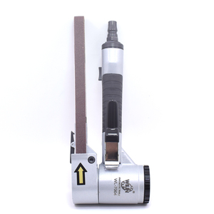 Ponceuse à bande pneumatique professionnelle Wilin 1/2 Polisseuse à bande pneumatique, pliable pour les espaces restreints Caractéristiques Courroies de 24 "et 18" - Product Image 6
