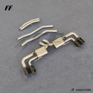 Заводской гоночный спортивный глушитель для Porsche Cayenne E3 9YA 9Y0 <span class=keywords><strong>3</strong></span>,0 T с дистанционным управлением из нержавеющей стали Catback системы - Product Image 5