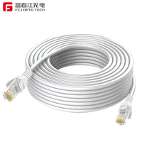 Kabel LAN UTP CAT6 305m 1000ft Harga Pabrik FCJ dengan Konduktor Padat dan Selubung PVC