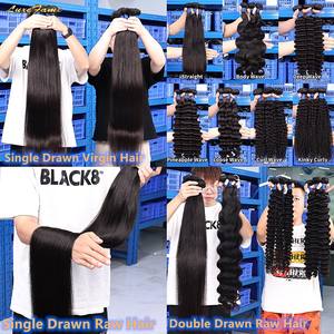 Fornitori di prodotti per capelli vietnamiti grezzi allineati con cuticole grezze, capelli lisci Super doppi con osso del Vietnam, senza trama di capelli umani sfusi - Product Image 2