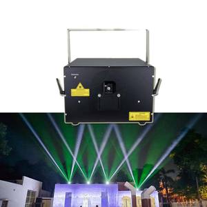 Projecteur de lumière laser d'effets de scène pour DJ en plein air, animation RVB pleine couleur, étanche, 25W 31W - Product Image 3