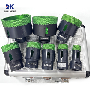 Set di 8 <span class=keywords><strong>Punte</strong></span> a Corona Diamantate per Piastrelle di Ceramica, <span class=keywords><strong>Kit</strong></span> Fresa a Tazza per Taglio a Secco M14, <span class=keywords><strong>Punte</strong></span> Diamantate Brasate Sottovuoto - Product Image 1
