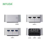 N100 nuevo Mini host de 12ª generación puerto de red dual Windows 11 Office Home Gaming Micro ordenador Mini Pcs Windows Mini Pc
