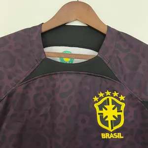 Soccer Jersey Retro 2024 Brazil Football T-shirt Club Jerseys National Team Quick Dry Jersey Customized