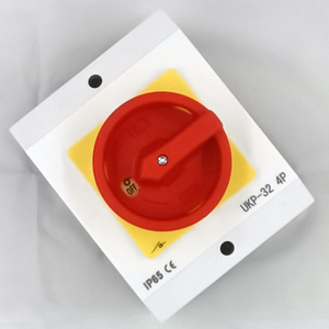 32A 4-Pole Rotary Load Disconnector <strong>Switch</strong> IP65 Waterproof Metal And Plastic Rotary <strong>Isolator</strong> <strong>Switch</strong> For AC <strong>3</strong>-<strong>Phase</strong> - Product Image 4