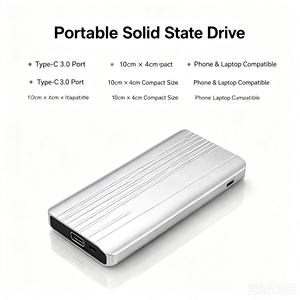 Disque SSD externe léger et portable USB 3.1 pour la sauvegarde quotidienne de vidéos et photos avec transmission rapide - Product Image 2
