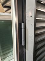 Prix commercial porte intérieure design porte à persiennes en verre porte à persiennes à battant en aluminium