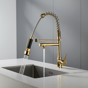 Nouvelle <span class=keywords><strong>rallonge</strong></span> de <span class=keywords><strong>robinet</strong></span> universelle rotative noircie, extension pivotante à ressort, pulvérisateur extractible, <span class=keywords><strong>robinet</strong></span> de cuisine, évier, noyau de valve en céramique - Product Image 1