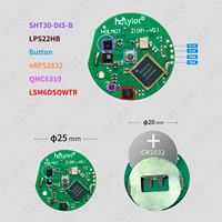 Capteur sans fil Bluetooth Low Energy 5.0 pour appareils portables IoT, accéléromètre et gyroscope 9 axes pour jeux de réalité augmentée