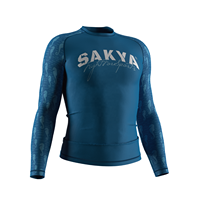 Rashguard pour hommes avec un design élégant, protection UV et technologie de séchage rapide, chemise de compression pour hommes, Rashguard Bjj