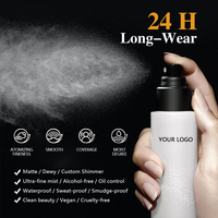 MLM Hydrating Glow Vegan pour un fini éclatant, formule Clean Beauty, OEM personnalisé, marque privée, spray fixateur de maquillage, vitamine pour le visage