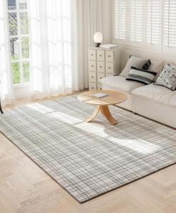 Nhà Máy Tùy Chỉnh Cao Chống Vết Nhuộm Thiết Kế Hiện Đại Màu Sắc Đồng Bằng Khu Vực Thảm Không Thấm Nước Polypropylene Chần Chần Thảm Tapis Phòng Khách - Product Image 3