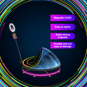 360 замена логотипа фотобудки матовый качественный дизайн 360 наклейка с логотипом фотобудки - Product Image 3