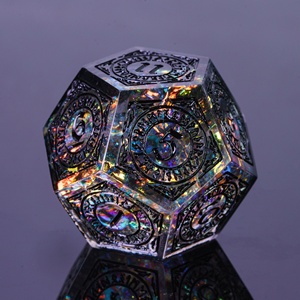 Udixi Bộ Xúc Xắc Cạnh Cạnh Sắc Bằng Nhựa Resin RPG Dungeons Và Dragons Biểu Tượng Tùy Chỉnh Đa Diện - Product Image 6