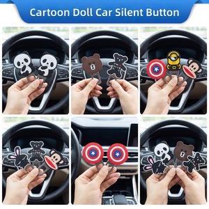 Clip de ceinture de sécurité universel en métal, dispositif anti-bruit mignon pour tous les accessoires et sièges de voiture - Product Image 5