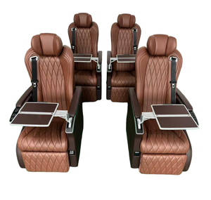 Accessoires intérieurs de luxe pour <span class=keywords><strong>fourgon</strong></span> avec sièges VIP inclinables, dotés d'une table pliable, pour sièges capitaine Mercedes-Benz GLS450 - Product Image 3