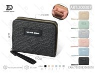 Portafoglio da donna Instant Shape, piccolo, con chiusura a cerniera, in microfibra, similpelle, antifurto, per uso quotidiano - Product Image 1