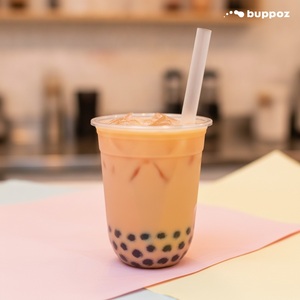 ชา Boba น้ำเชื่อมพีช - Product Image 3