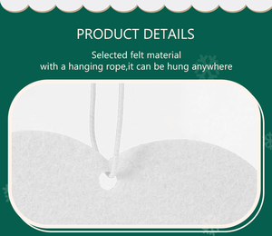 Tabletas de Fieltro de 3mm para Sublimación con Aroma y Cuerda - Hojas Aromatizantes para Transferencia de Calor para Decoración del Hogar, Auto y Manualidades - Product Image 5